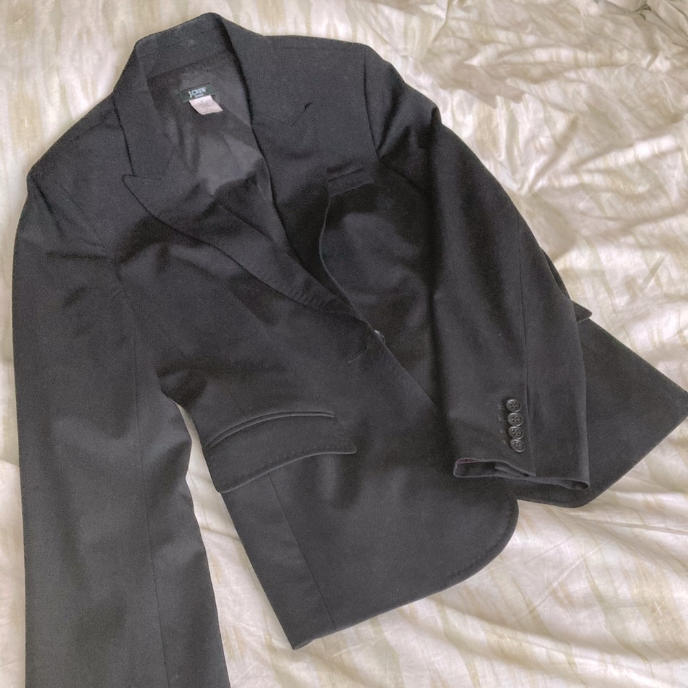 Vintage J Crew Wool Blend Blazer